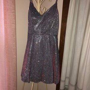 Holographic Cocktail dress